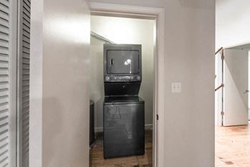 Washer and dryer in unit